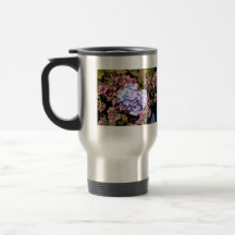 Brilliant blue and purple Hydrangea flowers Mugs