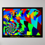 Brilliant Buzz Saw (black) posters
