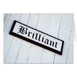 Brilliant! Cards