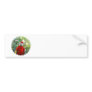 Brilliant Red Parrot Bumper Sticker