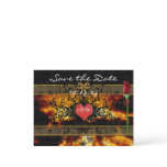 Brilliant Sunset Thru the Clouds Save the Date postcards