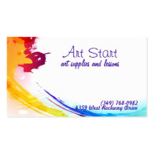 Brilliant Watercolors IV Business Cards