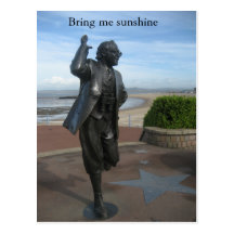 Bring me sunshine post card