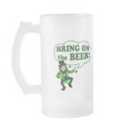 Bring On The Beer Leprechaun mugs