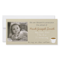 Bring On the Coffee Baby Announcement