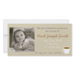 Bring On the Coffee Baby Announcement photo cards