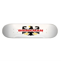Brinkman Surname Skate Board Decks