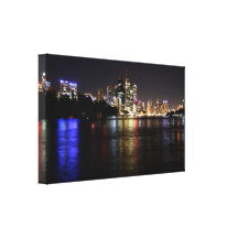 Brisbane at Night Canvas Prints