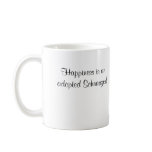 Bristol - Happiness is an adopted Schnauzer! Mug