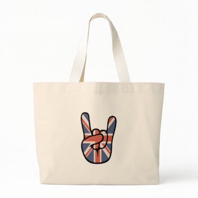 Brit Rock Hand Bags by kbilltv