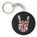Brit Rock Hand Keychain