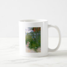 Brita in the Flower Bed c1897 Mug