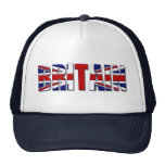 Britain 2012 flag mesh hat