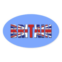 Britain 2012 flag sticker