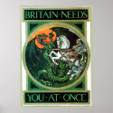 Britain Needs - Poster posters