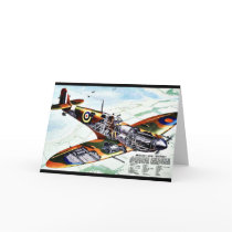 Britain's New Spitfire Greeting Cards