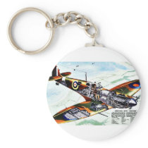 Britain's New Spitfire Key Chain