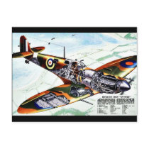 Britain's New Spitfire Postcard