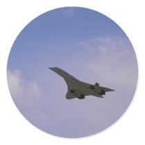 British Aerospace/Aerospatiale Concorde in flight, Sticker
