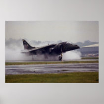 British Aerospace Harrier GR-7 from Wittering, Ess Print