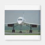 British Airways Concorde, on taxi way Fridge Magnets
