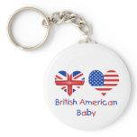 British American Baby keychains