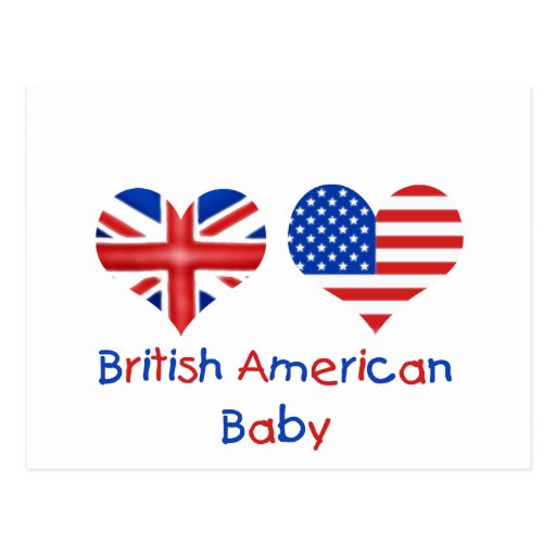 British American Baby Post Card