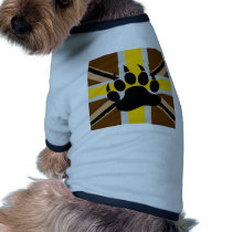 British Bear Pride Flag Dog Tee
