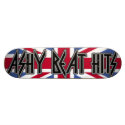 BRITISH BEAT HITS SKATEBOARD