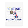 British Birdwatcher Post Card