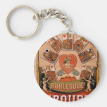 British Blonde Burlesque, 'Troupe' Retro Theatre Keychains