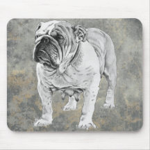 British Bulldog Mouse Mat