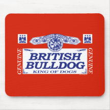 British Bulldog Mouse Pad