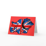 British Bulldog patriotic British cards