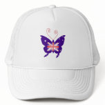 British Butterfly Diva Trucker Hat