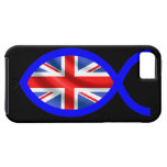 British Christian Fish Symbol Flag
