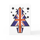 British Christmas Tree cards