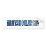 British Columbia Bumper Stickers