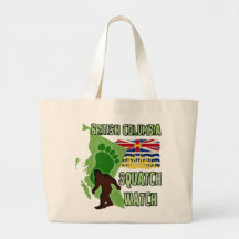British Columbia Squatch Watch Bag
