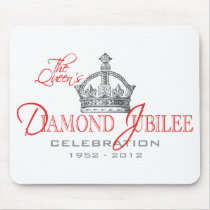 British Diamond Jubilee - Royal Souvenir Mouse Pad