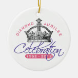 British Diamond Jubilee - Royal Souvenir Christmas Tree Ornaments