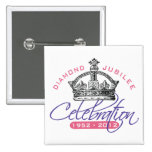 British Diamond Jubilee - Royal Souvenir Pins