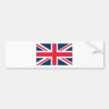 British Flag Bumper Sticker