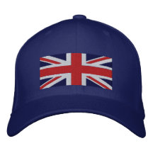 British Flag Great Britain Side Logo Union Jack Baseball Cap