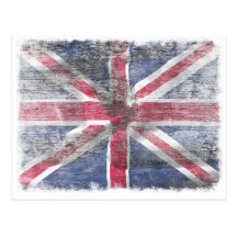 British Flag Post Card