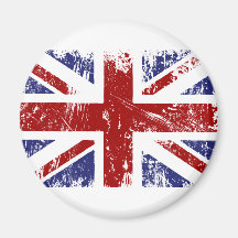 British Flag Punk Grunge Fridge Magnets