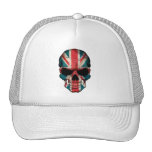 British Flag Skull Mesh Hats