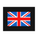 British Flag T-shirts and Gifts postcards
