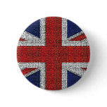 British Flag Tattered buttons