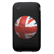 British Futbol Tough iPhone 3 Cover